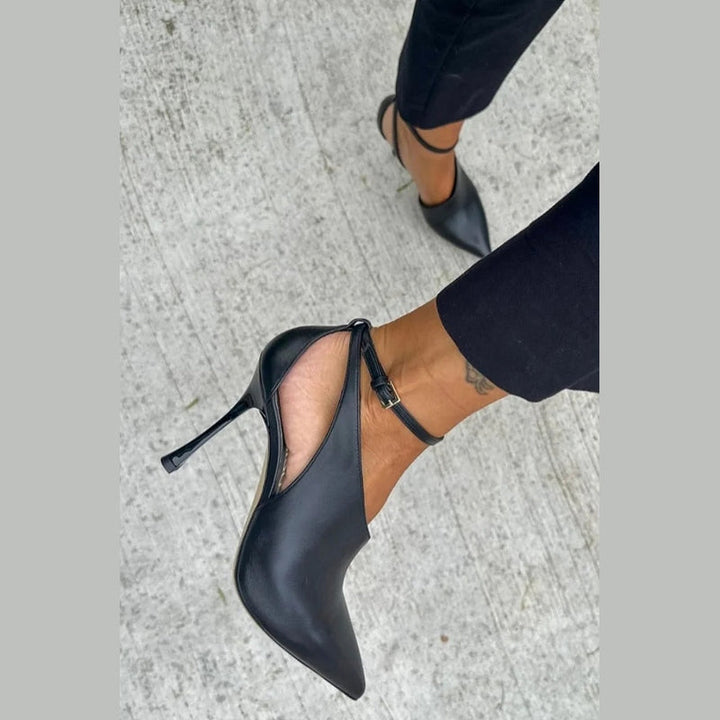 FLAVIA | DÉCOLLETÉ A PUNTA CON CINTURINO