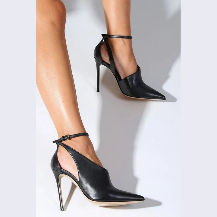 FLAVIA | DÉCOLLETÉ A PUNTA CON CINTURINO