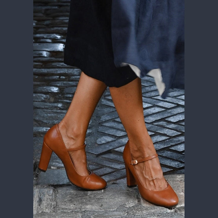 Caella™ | Eleganti sandali con cinturini e tacco compatto, perfetti per ogni occasione