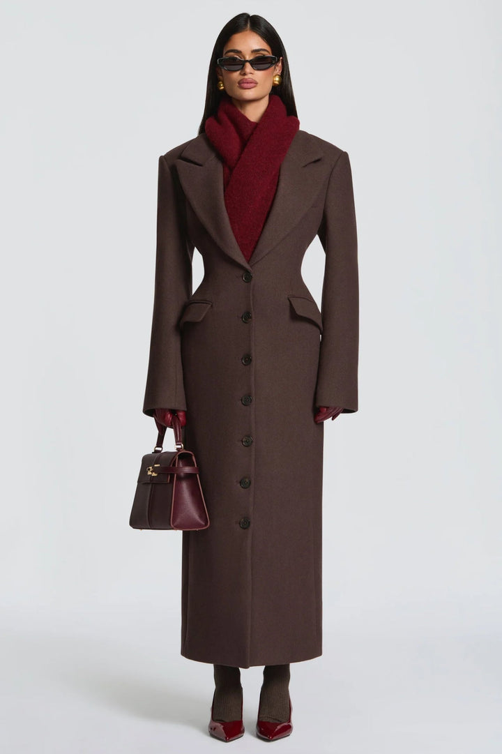 Cappotto ANGELICA lungo grigio