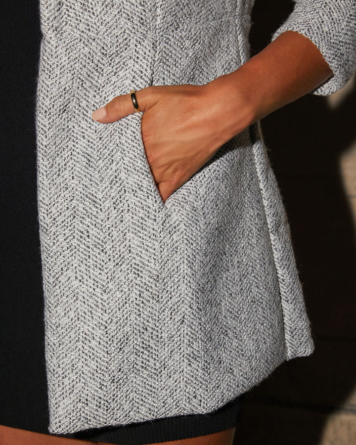 CASSANDRA | Cappotto Grigio Elegante