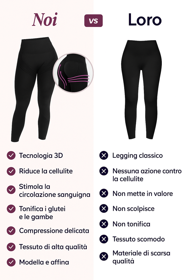Leggings Modellanti 3D
