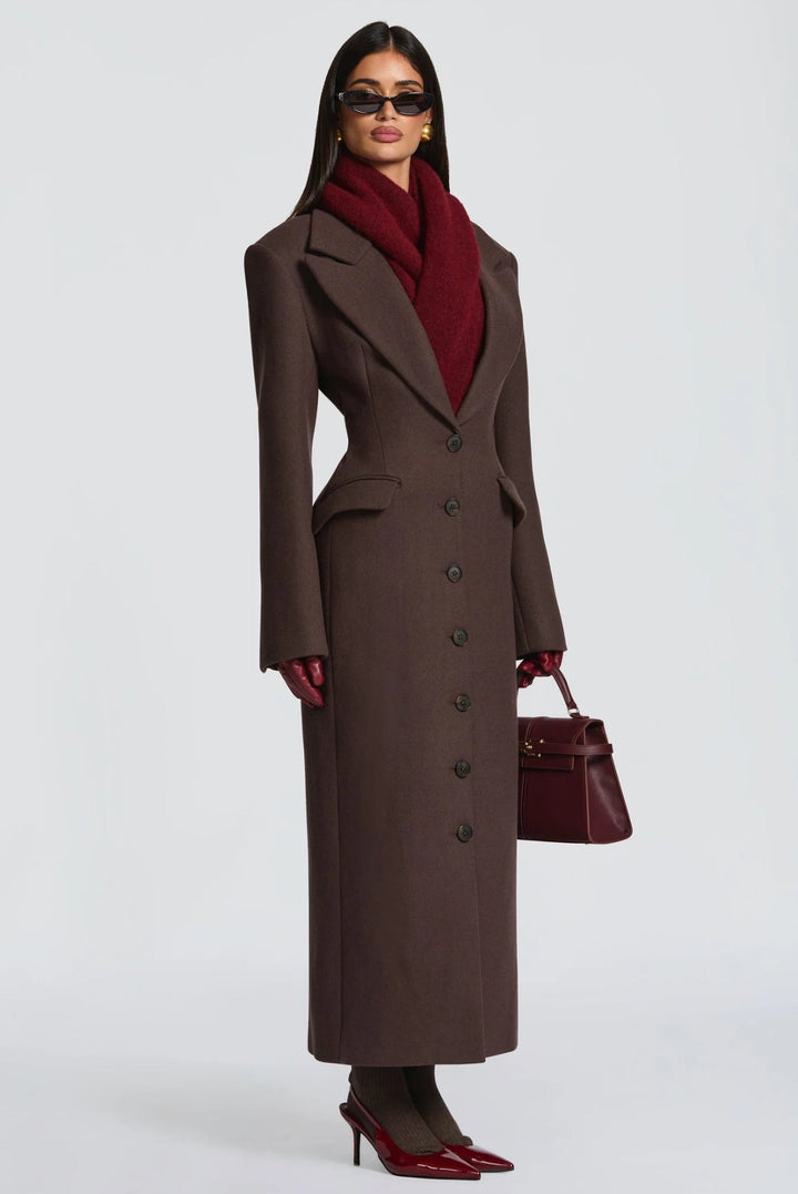 Cappotto ANGELICA lungo grigio