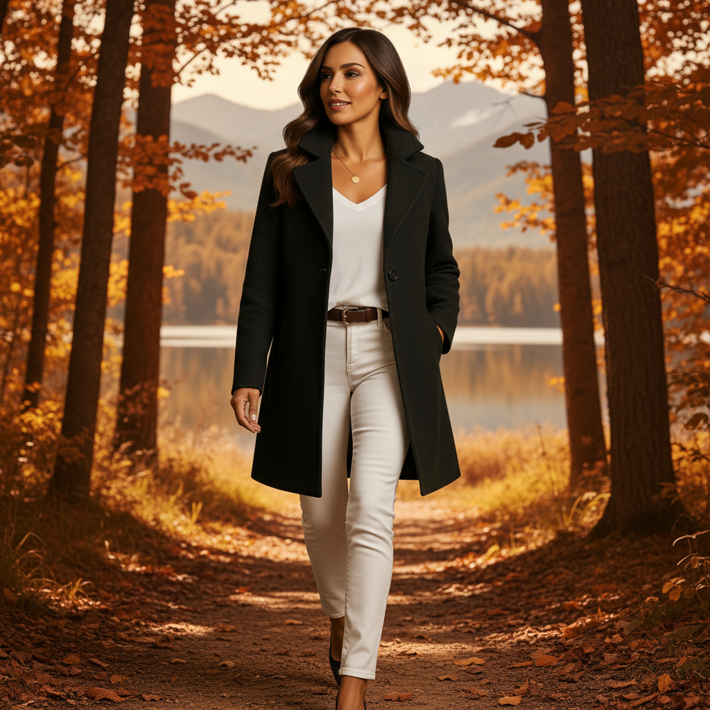 Gabriela — Cappotto classico in lana di qualità superiore