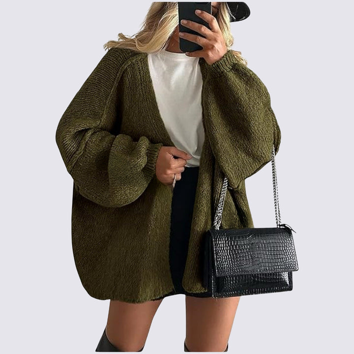 Maglione Cardigan Oversize