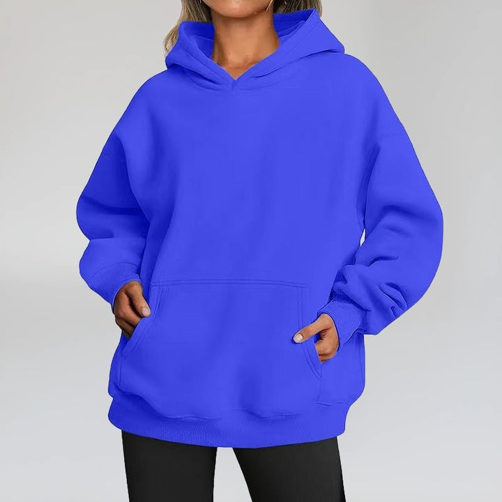 Felpa con cappuccio oversize