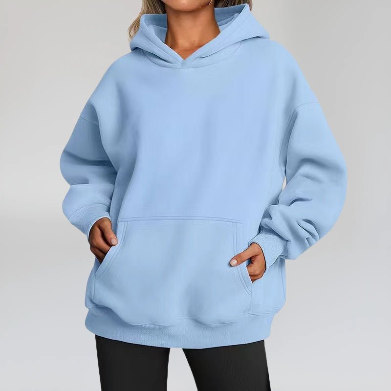 Felpa con cappuccio oversize