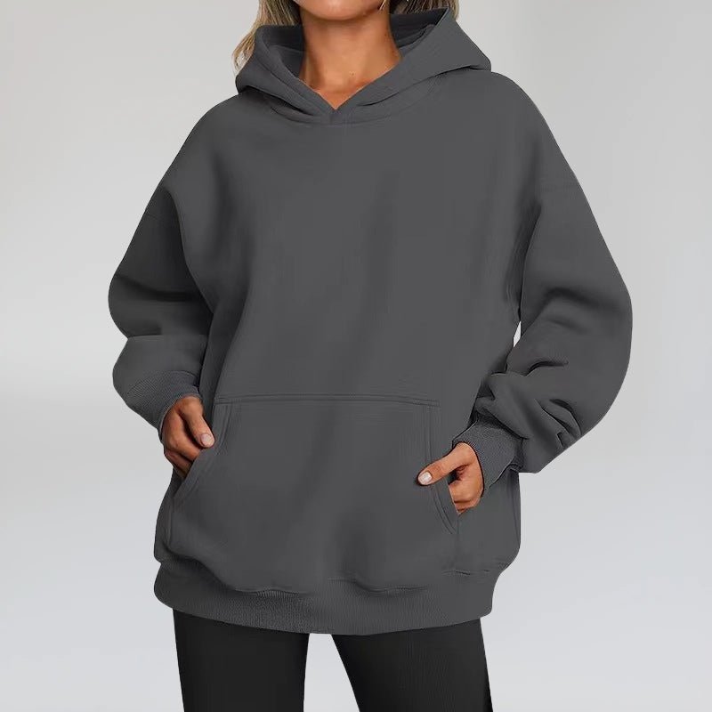 Felpa con cappuccio oversize