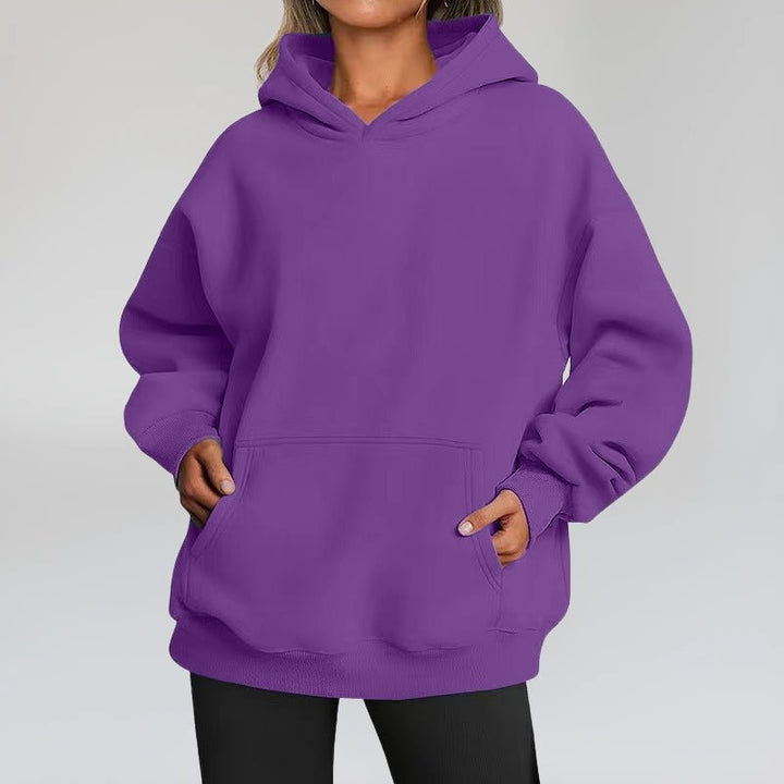 Felpa con cappuccio oversize