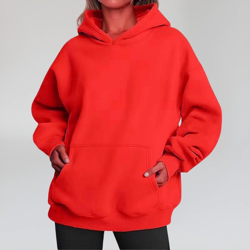 Felpa con cappuccio oversize